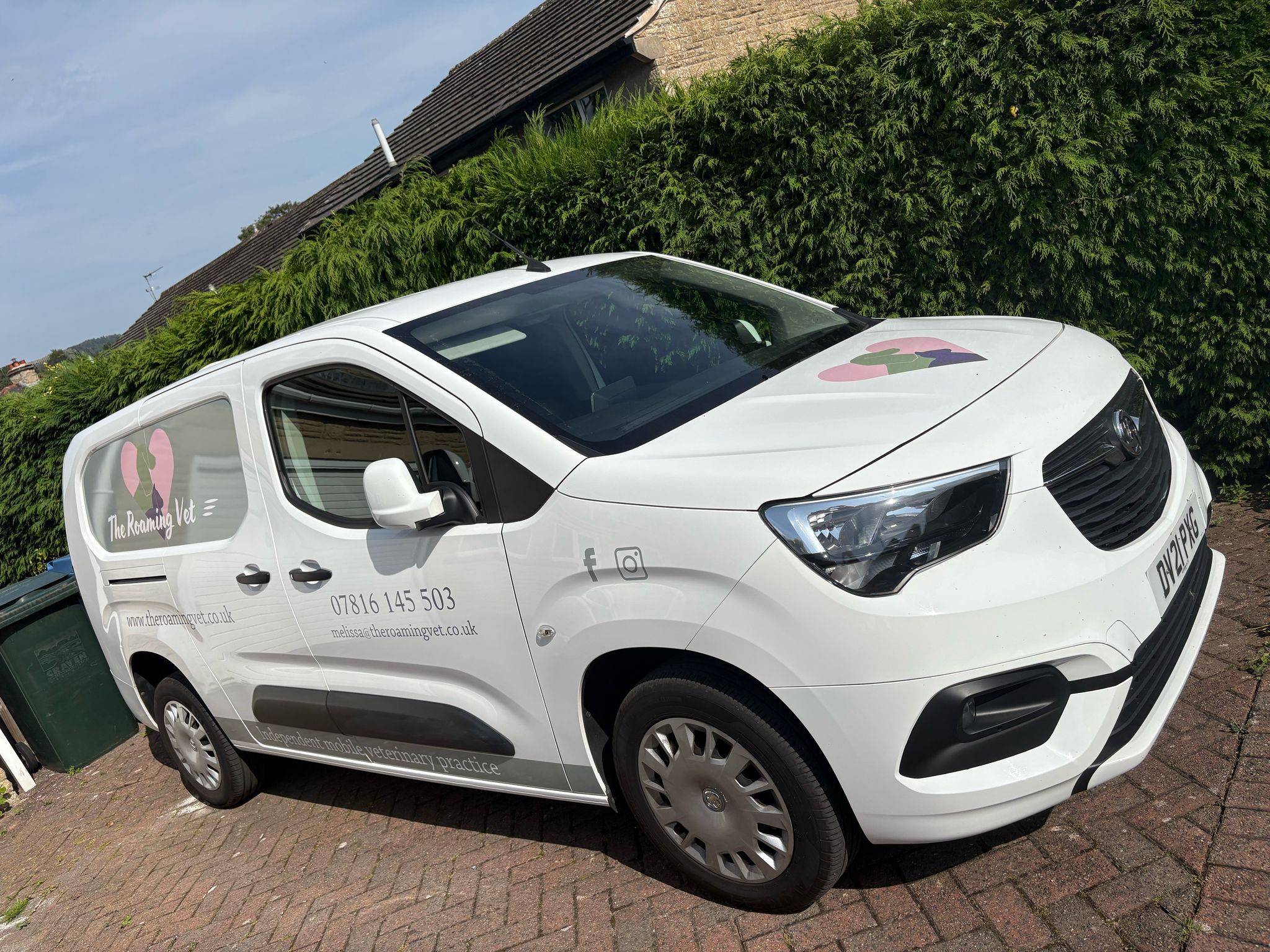 The Roaming Vet mobile veterinary van